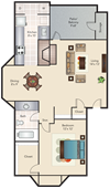 A3 | 663 SQ FT | 1 BED / 1 BATH A3 | 663 SQ FT | 1 BED / 1 BATH